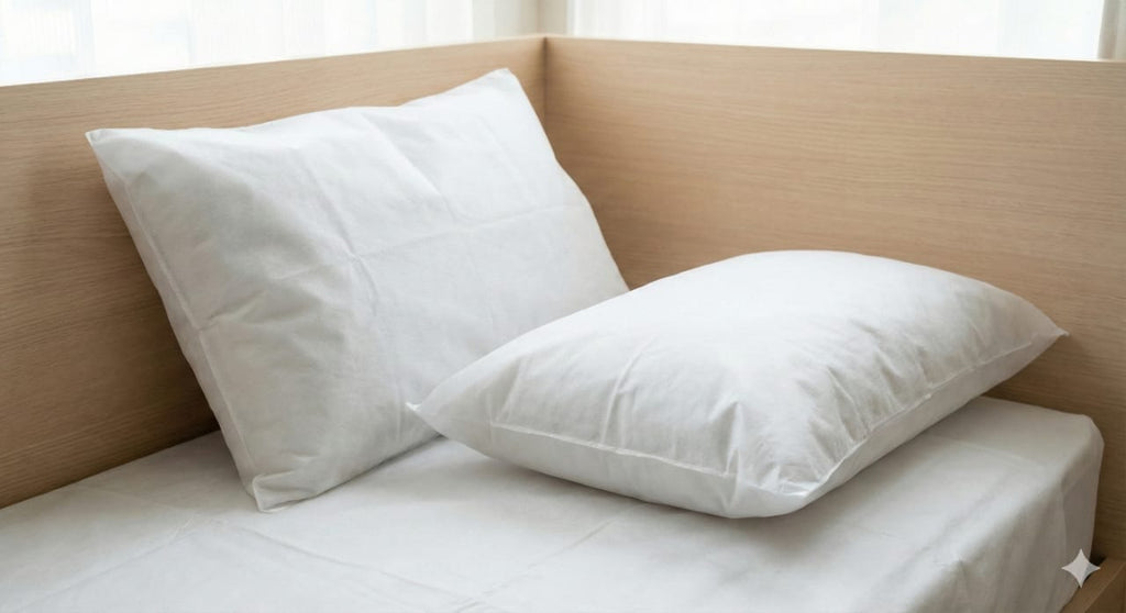 Premium Disposable Pillow Covers – Hygienic, Soft & Single-Use