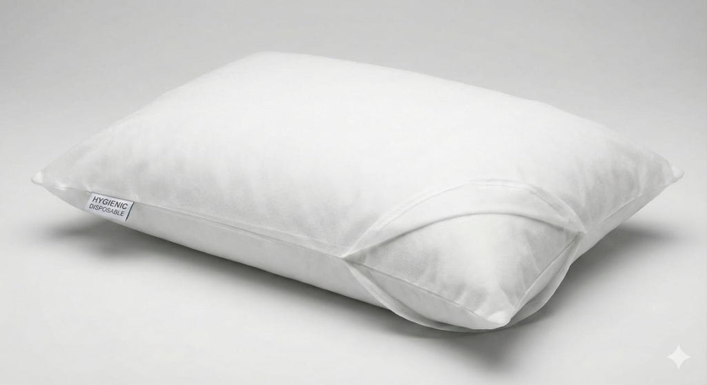 Premium Disposable Pillow Covers – Hygienic, Soft & Single-Use